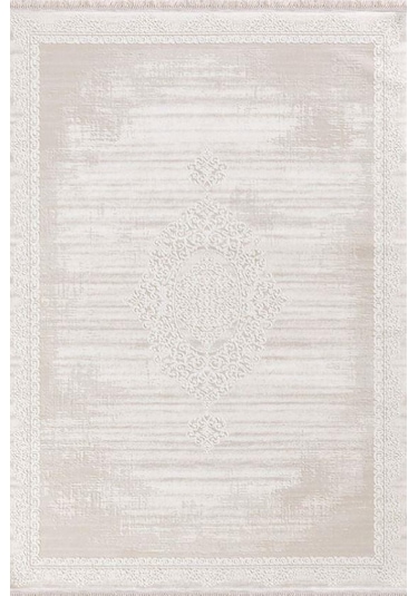 Merinos Halı Rodin 19770 060 Serisi Akrilik Salon Oturma Odası Halısı Krem