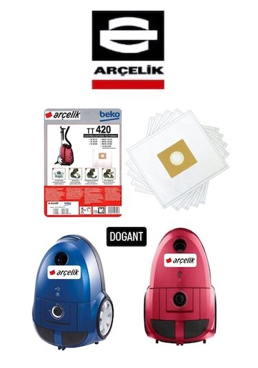 Arçelik Uyumlu S4240 S4250 Toz Torbası 10 Adet