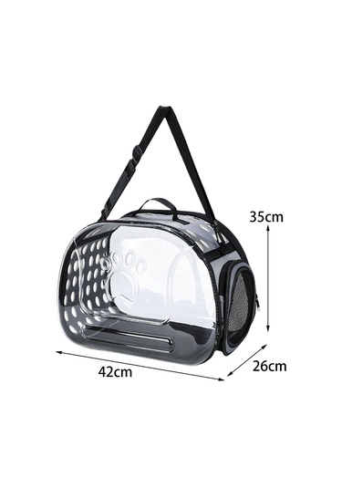 Homyl Kediler Seyahat Taşıyıcı Rahat Temiz 42cmx26cmx35cm