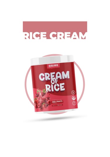 Prime Nutrition Cream Of Rice 750 Gram Red Fruits Kırmızı Meyve Aromalı