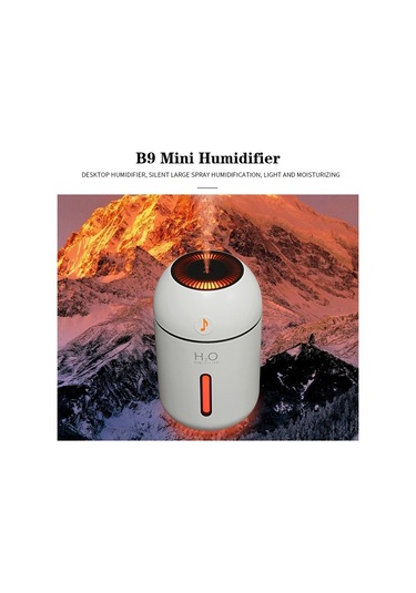 Agoodshop Usb Mini Nemlendirici Gece Lambı Sessiz Hava Temizleyici