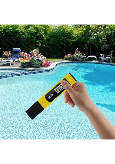 Trendooze Homyl Ph Metre Yüksek Hassasiyet Doğru Içme Testi Kalemi Beyaz