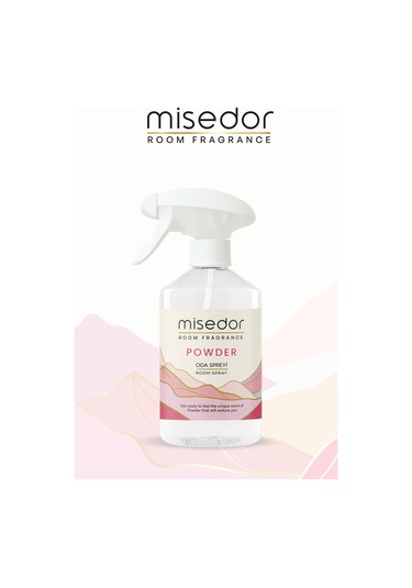 Misedor Powder Çubuklu Oda Kokusu 120 ML + Oda Spreyi 500 ML
