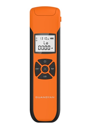 Jeemson Kompakt Optik Güç Ölçer G1000 - Yüksek Hassasiyetli Fiber Optik Kayıp Testeri -70+3 Db, 850-1625 Nm