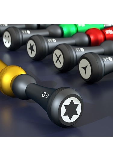 Pazly Manyetik Mini Tornavida Seti - Saat, Gözlük, Telefon Tamiri İçin Taşınabilir Çok Amaçlı Alet