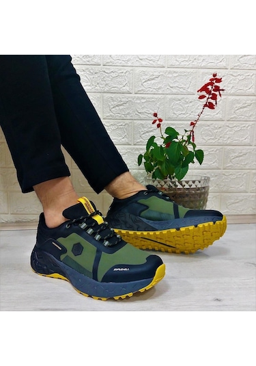 Lumberjack Joraı Haki-sarı-siyah Waterproof Outdor Erkek Ayakkabı 001