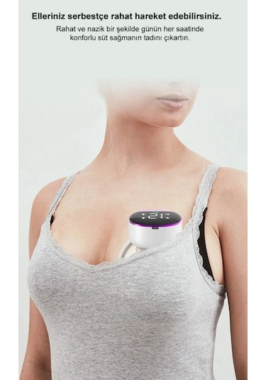 Life Net Diamond Elmas My-373 Giyilebilir Şarjlı Süt Sağma Makinası