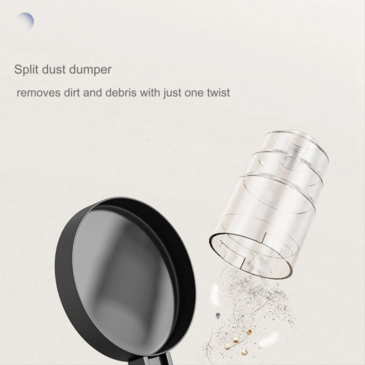 Crackedice Kablosuz Elektrikli Süpürge Küçük El Tipi Ev Elektrikli Süpürgesi Yeşil