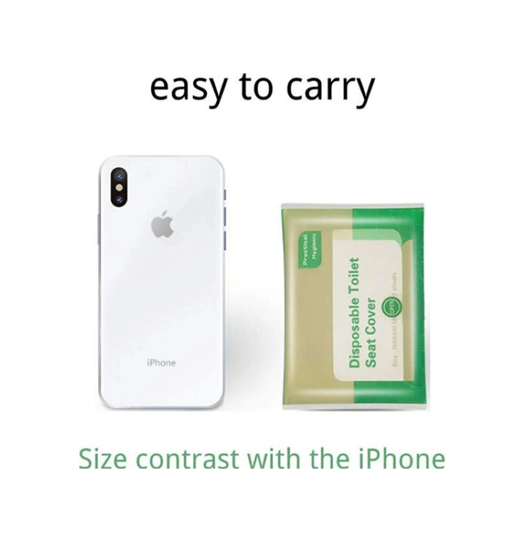 Hijyenik Su Da Çözünebilir Kullan-at Klozet Kapağı Örtüsü 5x10 Lu Paket