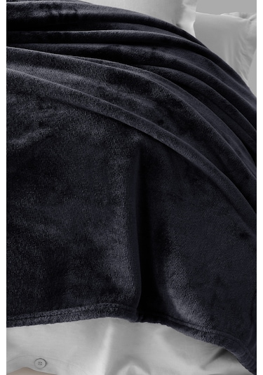 Yataş Bedding Olenna Tek Kişilik Wellsoft Battaniye - Antrasit