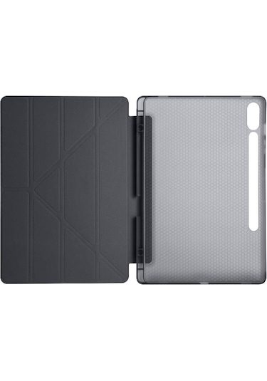 Samsung Galaxy Uyumlu Tab S9 Ultra X910 14.6 İnç Katlanabilir Kalemlikli Standlı Akıllı Kılıf Kapaklı Kılıf