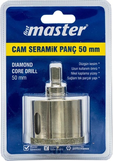 Master 530910 Cam Seramik Delme Panç 50 Mm
