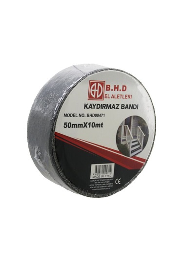 50mm X 10mt Kaydırmaz Siyah Bant 5332