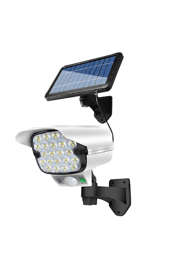 Kamera Görünümlü Solar Aydınlatma 4,7m Kablolu Kumandalı