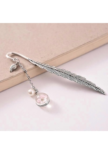 Metal Tüy Kitap Ayracı, Pratik Ve Yaratıcı Hediye