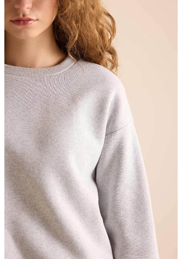 Defacto Gri Kadın Alt-üst Takım D8022ax/gr4 Gri