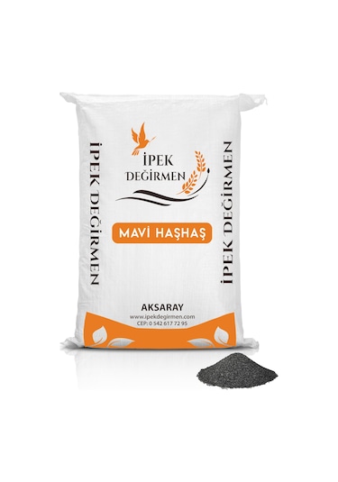 İpek Değirmen Mavi Haşhaş 1 KG