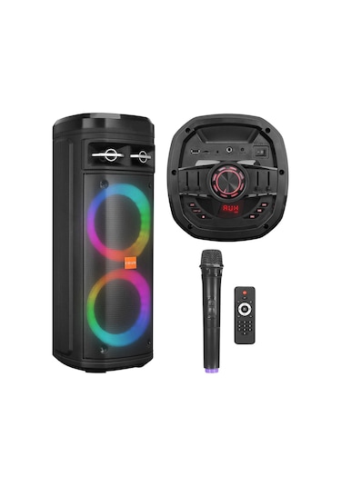 Mikado MD-BT106 Siyah 30W Mikrofonlu RGB Speaker