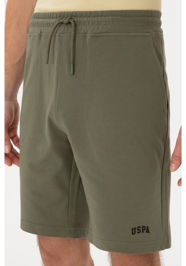 U.s. Polo Assn. Erkek Koyu Haki Şort Örme 50305933-vr111 Koyu Haki