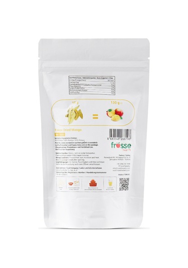 Freeze Dry Kurutulmuş Mango 130 Gr 130 G