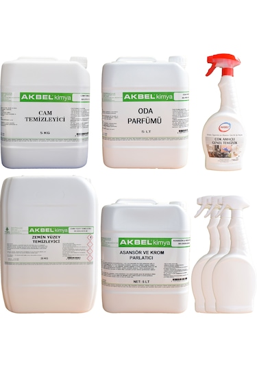 Akbel Site Ve Apartman Temizlik Maxi Set