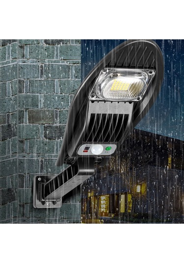 W776B Güneş Enerjili Hareket Sensörlü LED Bahçe Lambası IP65