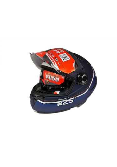 Mt Thunder 4 SV R25 B5 Motosiklet Kaskı Lacivert Mat Mavi