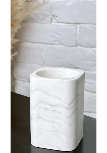 Julie's Brand Diş Fırçaları İçin Bardak Tutucu 143441462 Beyaz