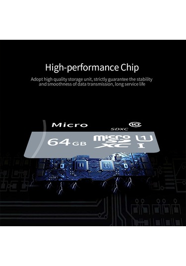 Gajeena 128gb Micro Sd Tf Kartı U1 C10: Hızlı Veri Transferi, Hd Video Kaydı İçin Dayanıklı Telefon, Araba Kaydedici, Kameralar İçin Bellek Kartı