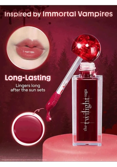 The Twilight Saga X Sheglam Immortality Lip Tint-heart Beat 2222