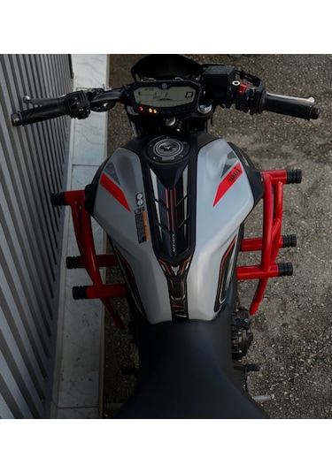 Yamaha Mt 07 Ön Koruma Demiri Jant Kırımızısı