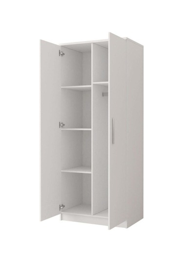 Açelya Giyinme Dolabı - Çok Amaçlı Dolap - Gardırop 80 Cm