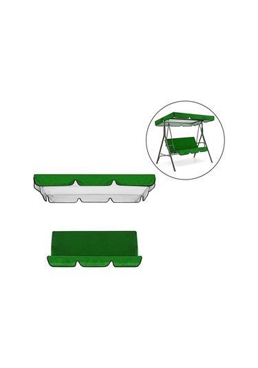 Suntek Magideal Su Geçirmez Salıncak Gölgelik Tente Seti Açık Yeşil