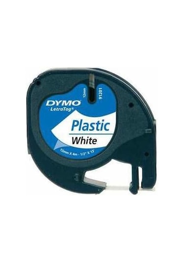 Dymo Letratag Plastik Etiket Beyaz 59422