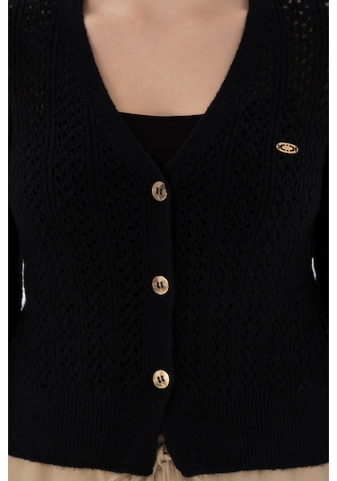 U.s. Polo Assn. Kadın Lacivert Hırka Triko 50312921-vr033 Lacivert