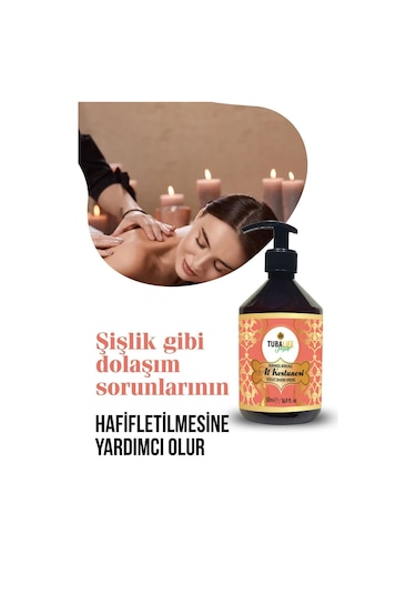 Tubalife Kırmızı Biberli At Kestanesi Vücut Bakım Jeli 500 ML