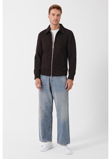 Leopoldo Kahverengi Nubuk Deri Mont Kahverengi