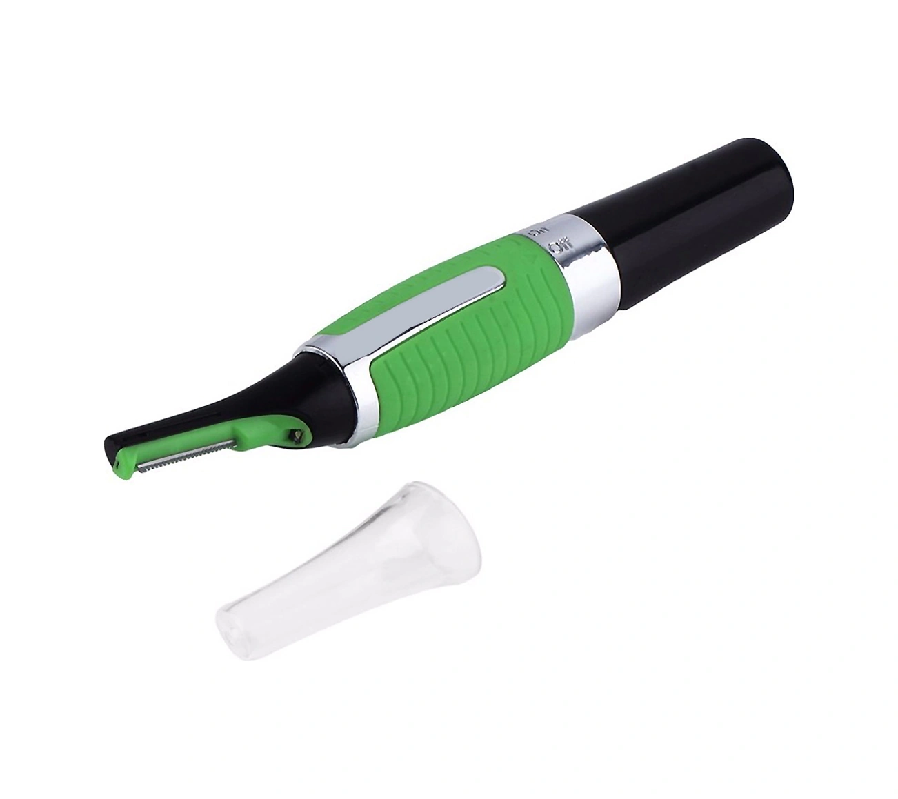 Youtek Erkekler İçin Yeşil Elektrikli Tıraş Makinesi - 2 Tıraş Teli, Temizleme Fırçası Ve Aaa Pil Dahil - Tüy, Sakal Ve Vücut Tıraşı İçin Profesyonel Alet Yeşil