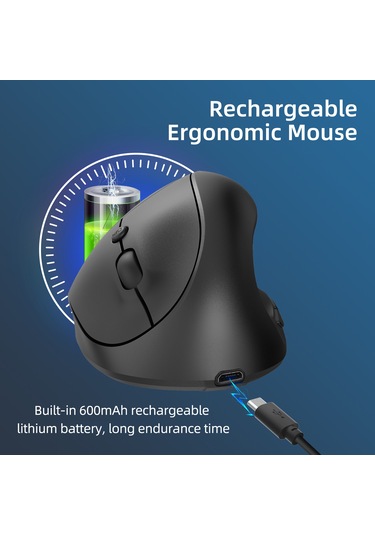 Springsun Hxsj X10 2.4 G Kablosuz Dikey Mouse