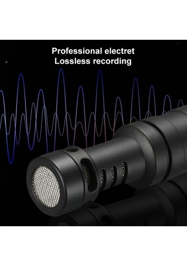 Wondernest M30 Kablolu Kondenser Av Tüfeği Mikrofon Gezisi Vlog Studio Video Kameralı Telefon İçin, Kablosuz