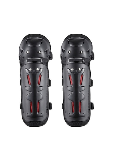 My Topped Koruyucu Motosiklet Dirseklikler & Dizlikler Siyah 4'lü Set Siyah