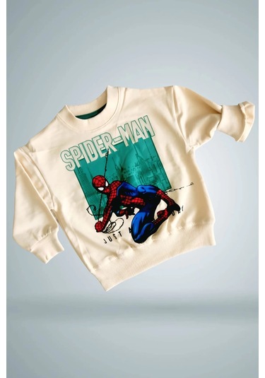 Örümcek Adam Yeşil Renk Erkek Çocuk Eşofman Takım Yeşil