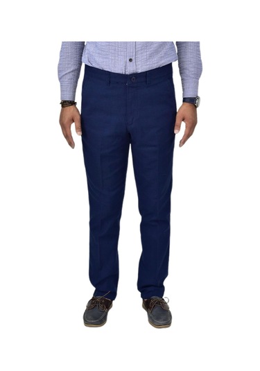 Erkek Kanvas Yazlık Pantolon Klasik 1291 Bgl-st04604 Lacivert