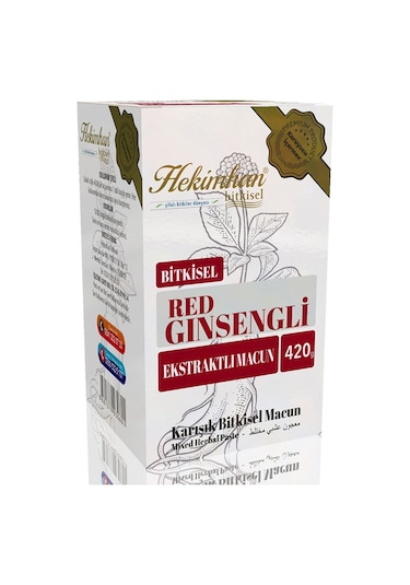 Hekimhan Bitkisel Red Ginsegli Ekstraktlı Macun 420 G