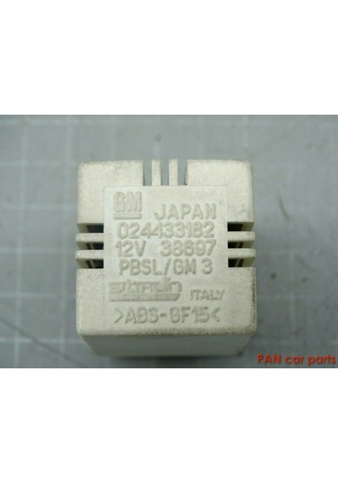 Gm 024433182 Bitron Opel Omega Beyaz 12V Buzzer Role 5 Fişli