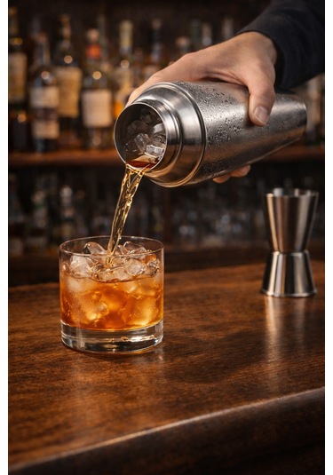 Premium Metal Bar Shaker Renkli
