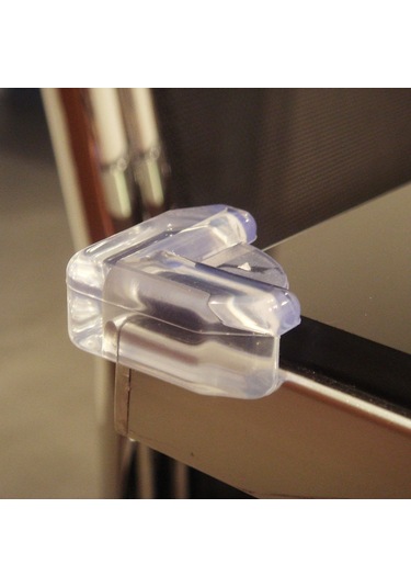 Moveevo Çocuklar İçin Şeffaf Masa Köşesi Koruyucu 4 Adet - Pvc Çarpma Engelleyici Sticker Şeffaf