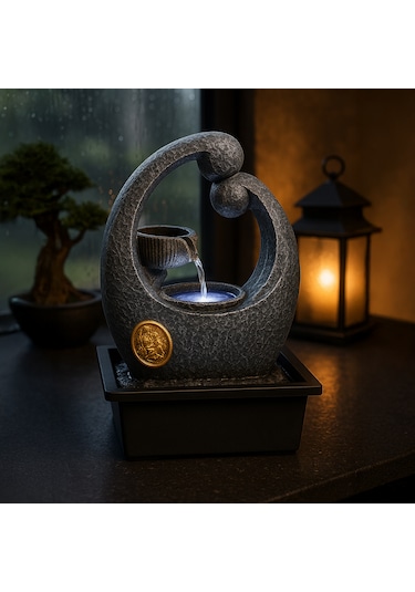 Garden With Ware Dekoratif Mini Şelale 1 Adet