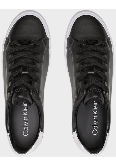 Calvin Klein Bayan Ayakkabı Hw0hw01681 0gj Siyah-beyaz Beyaz