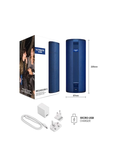 Ultimate Ears Megaboom 3 Taşınabilir Bluetooth Hoparlör
